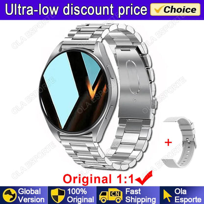 2024 New Bluetooth Call Smart Watch 6 Pro Heart Rate Custom Dials Sport Men Woman Smarthwhatch Health Monitor Smartwatch for Man