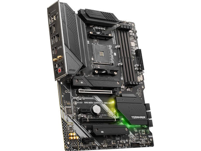 MAG B550 Tomahawk MAX Wifi Gaming Motherboard (AMD AM4, DDR4, Pcie 4.0, SATA 6Gb/S, M.2, USB 3.2 Gen 2, HDMI/DP, ATX, Wi-Fi 6E, AMD Ryzen 5000 Series Processors)